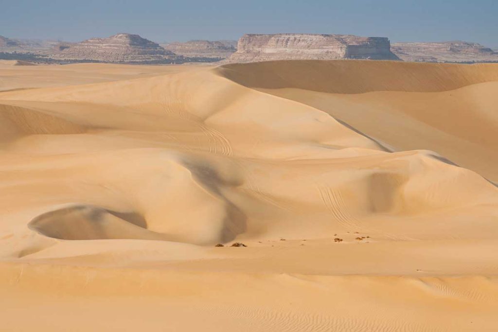 Natureza do deserto Egipto