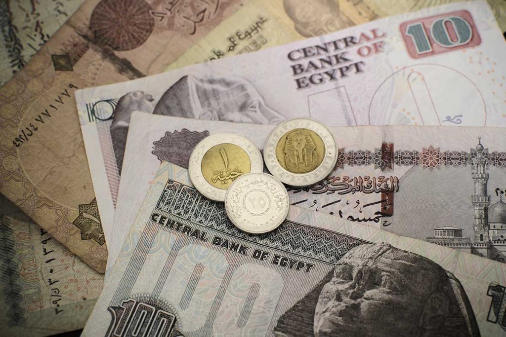 Monete e prezzi in Egitto