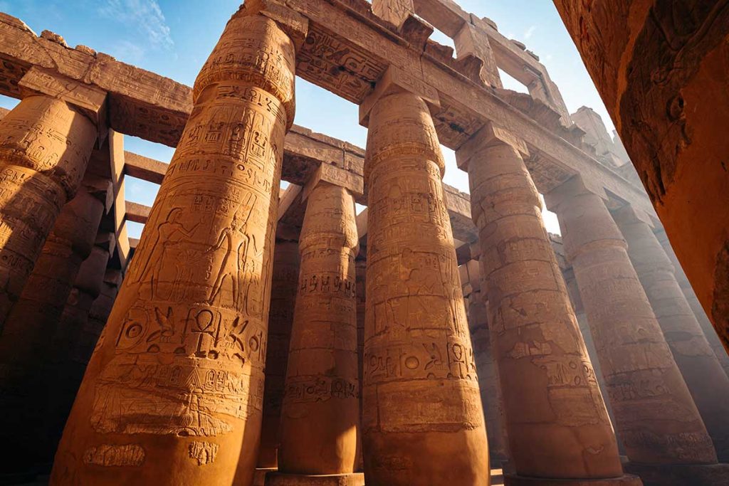 Itinerário dos Pilares de Karnak