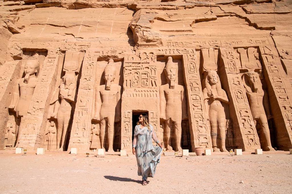 Itinerário templo de Nefertari abu simbel