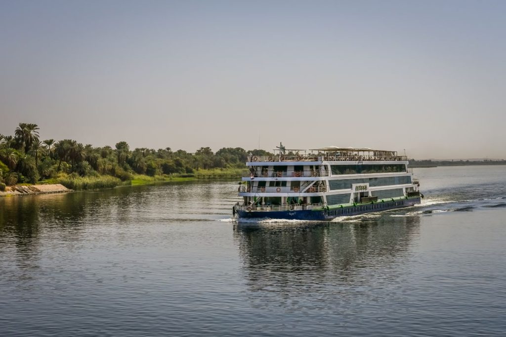 Cruzeiros no rio Nilo