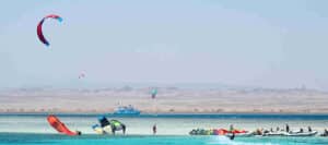 Water sports in the Red Sea